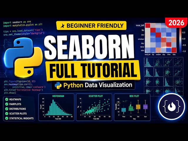 Learn Seaborn in Python | Complete Data Visualization Tutorial