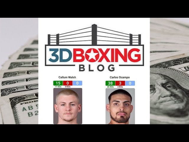 GET RICH!! Callum Walsh vs Carlos Ocampo BETTING TIPS
