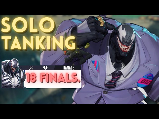 Solo Tank Venom CAN CARRY With Good Movement, Here's How... | Marvel Rivals Season 10