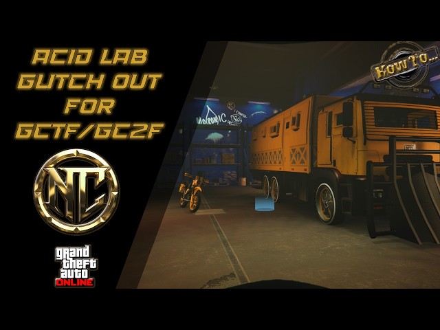 Grand Theft Auto V Online: Acid Lab Glitch Out For Sandy Shores MOC GCTF/GC2F (Part 1)