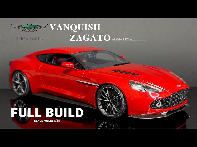 [Full build] Aston Martin Vanquish Zagato - Car Model 1/24 (Alpha Model)