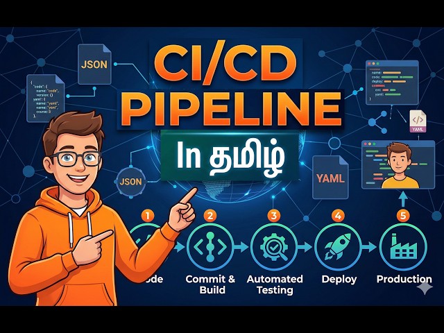 Git and GitHub Setup for CI/CD Pipeline | Tamil | Part 2