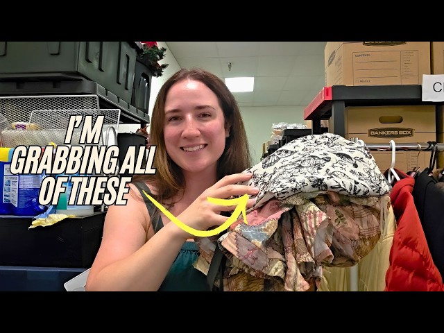 Goodwill Outlet BINS Thrift Haul to Sell on Ebay, Poshmark, and Depop