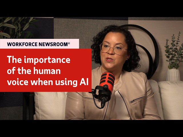 The importance of the human voice when using AI