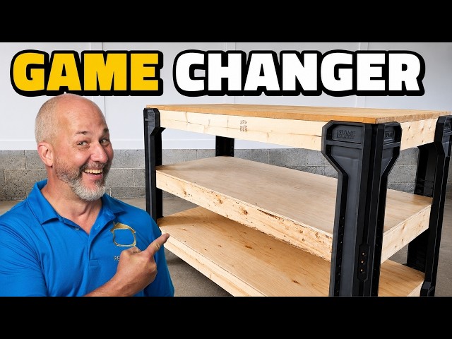 The Easiest Workbench I've Ever Built?!