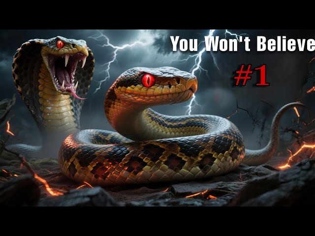 Top 10 BIGGEST Snakes in the World – You Won’t Believe #1
