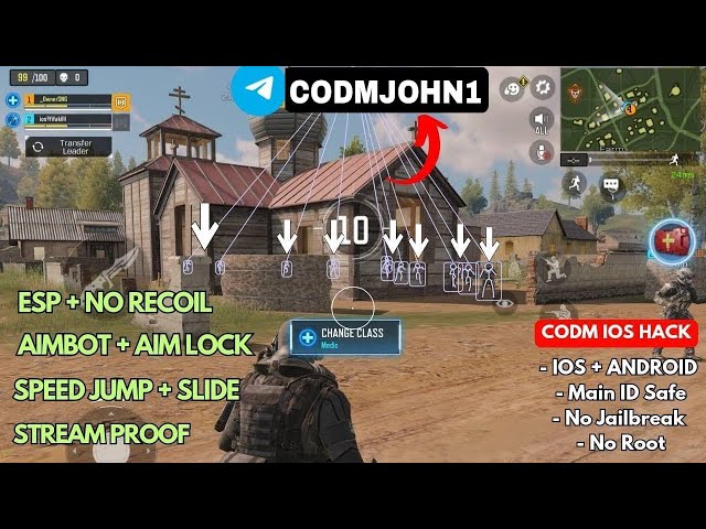 CODM MOD MENU APK COD MOBILE+WALLHACK +AIMBOT + ESP | DOWNLOAD CHEATS NO RECOIL CODM APP