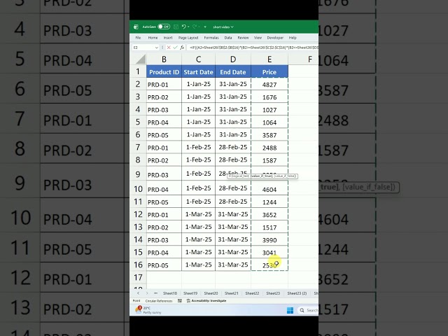 Excel Interview Question-26 | Excel Magic Tricks #excel #excelformula #exceltricks #exceltips