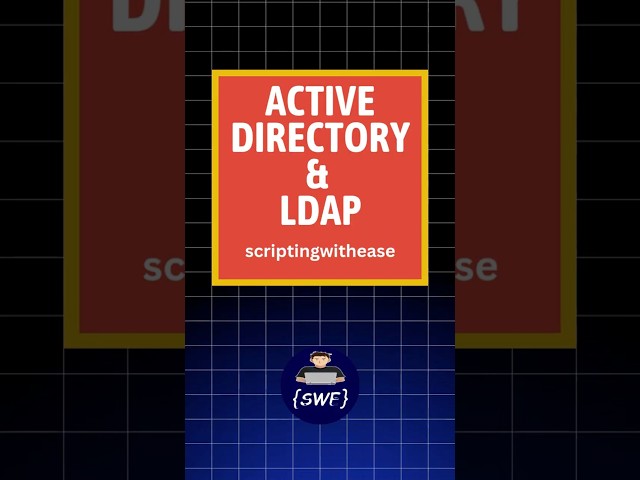 Active Directory and LDAP #ldap #iam #activedirectory