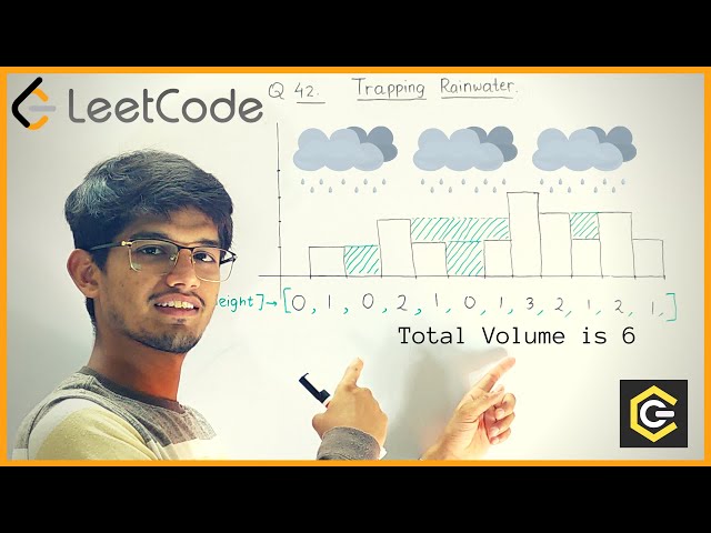 42. Trapping Rain Water | Popular interview problem Leetcode | Competitive programming | CityCoder