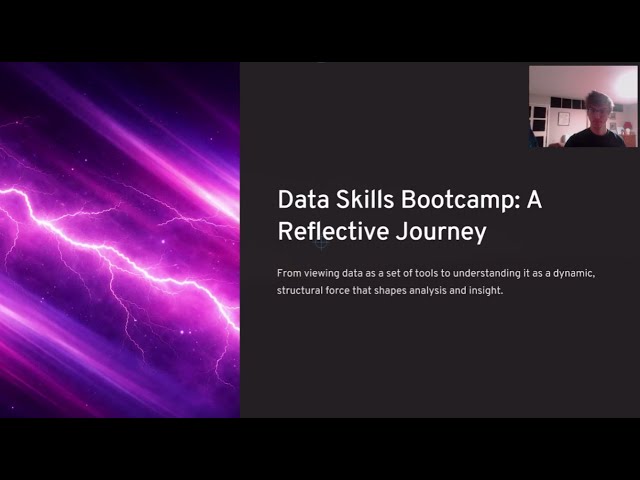 Data Skills Reflective Journey