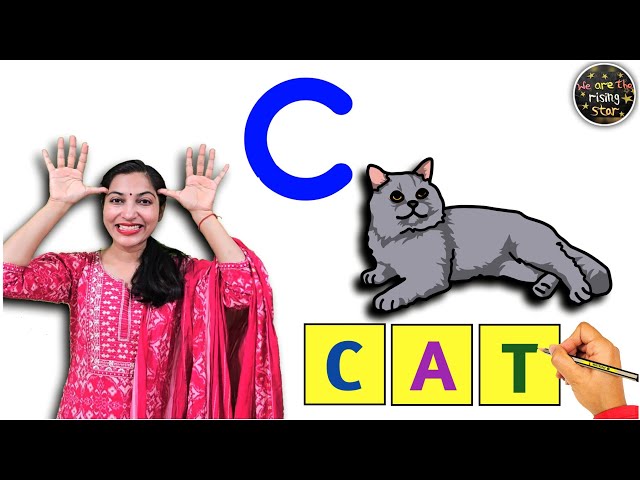 Learn ABCD with Spellings & Easy English Vocabulary with fun games | WATRstar #abcd #atoz #alphabet