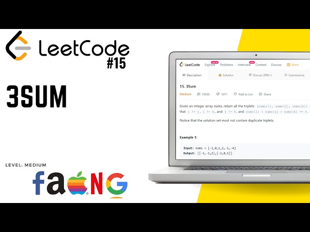 15. 3Sum | Leetcode Medium