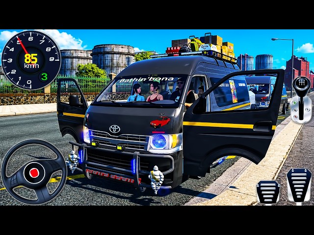 Mini Coach Van Driving 2026 - Mobile Minibus Drive Simulator 3D - Android GamePlay