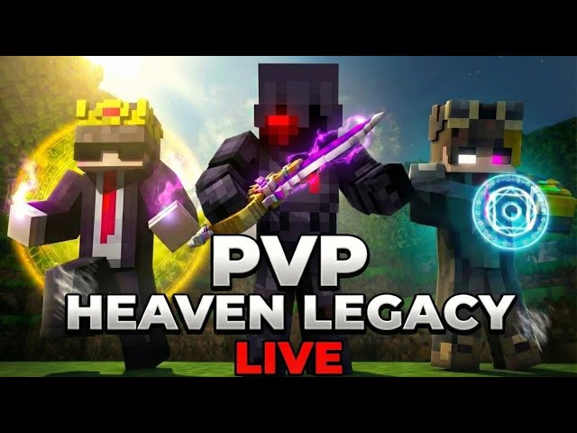Heaven Legacy Season 2  | Lifesteal Live | Minecraft Live #5