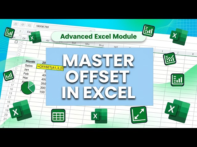 OFFSET Function in Excel Explained in 10 Minutes | Advanced Excel Tutorial