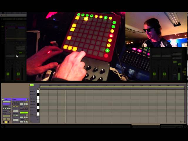 Novation LaunchPad Step Sequencer for Ableton Live
