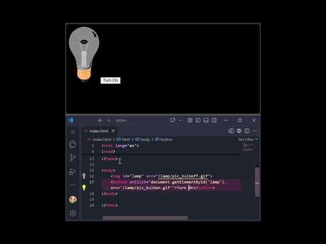 Turn On and Turn Off in JavaScript