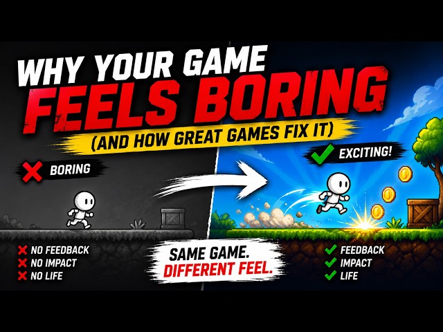 Why Your Game Feels Boring (And How Great Games Fix It)