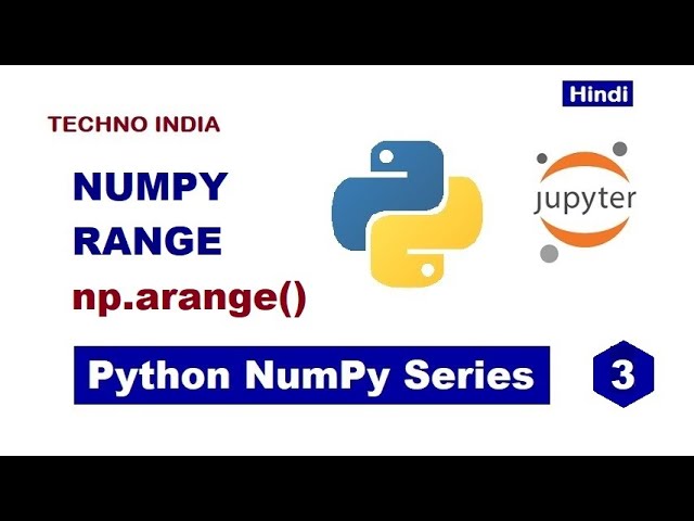 03 - Return evenly spaced values within a given interval | Numpy | np.arange() | Hindi