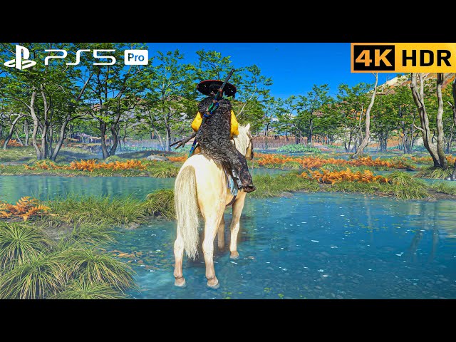 (PS5 PRO) GHOST OF YOTEI Looks Unreal | Ray Tracing 4K HDR |