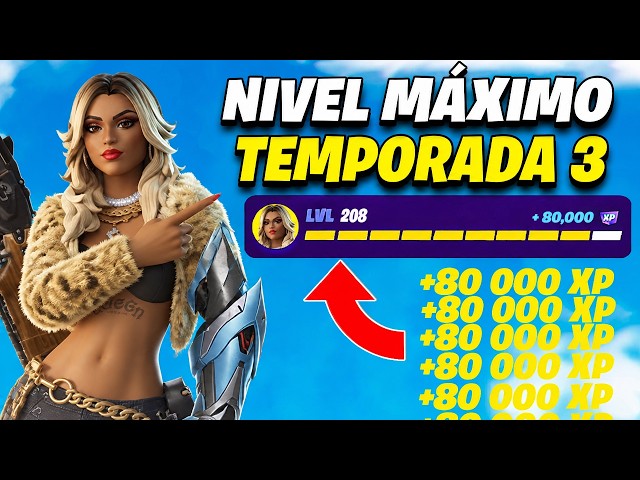 MAPA DE XP 🎁​ COMO SUBIR DE NIVEL FORTNITE RAPIDO MAPA XP MAPAS XP SIN CONTADOR FORTNITE TEMPORADA 3