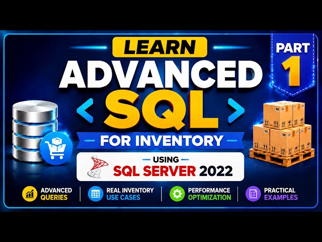 Build 4 Real-World ERP Reports Using SQL Server  Inventory, Sales & Procurement Analytics
