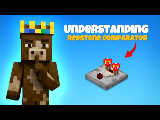 How Redstone Comparator works in Minecraft explained in hindi