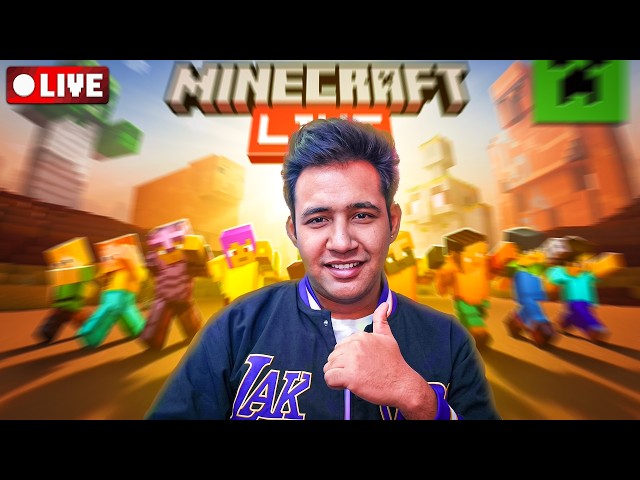 🔴CHILL STREAM WITH CHAT❤️ PLAYING MINECRAFT WITH VIEWERS! 🌍 24/7 Live Server Open For All! 👋👑