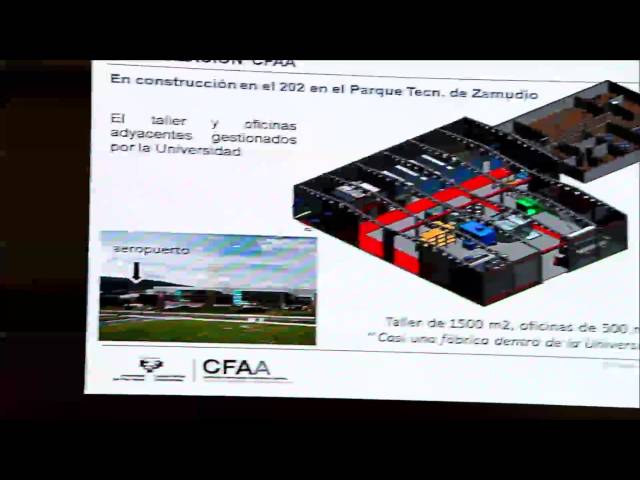 ¿Cuál es la equipación del Centro de Fabricación Avanzada Aeronáutica (CFAA)? (BIEMH 2016)