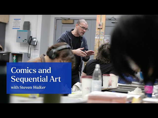 Inside Steve Walker's Comics & Sequential Art Class