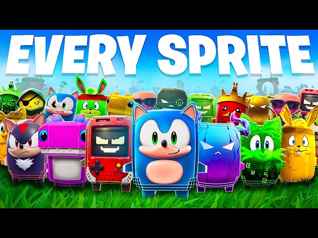 I Got EVERY SPRITE in Fortnite...