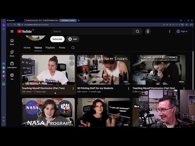 I COLD SEARCHED Electronics YouTube Channels