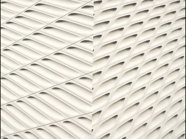 Modern Architectural Facade with Geometric Patterns