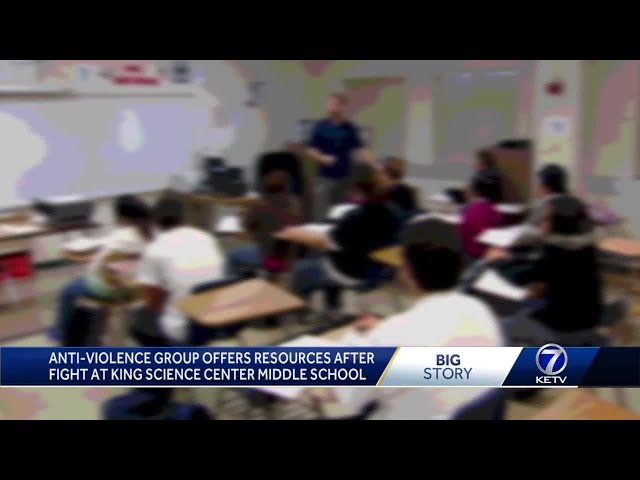 Anti-violence group offers resources after fight at King Science Center middle school