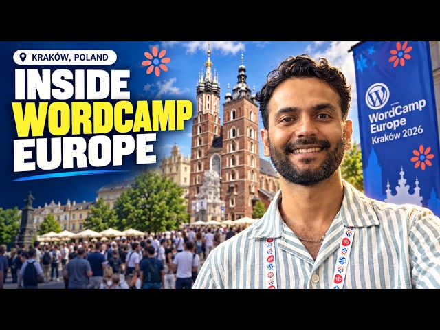 I Took a Trip to Kraków, Poland... All Because of WordCamp Europe 2026