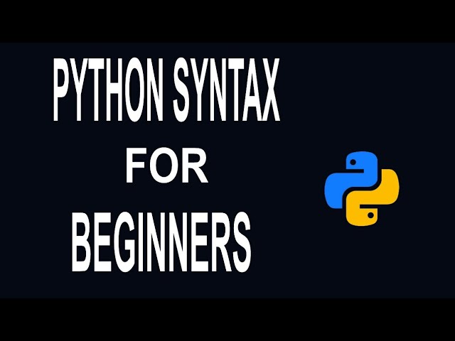 Python Syntax | Lesson 6