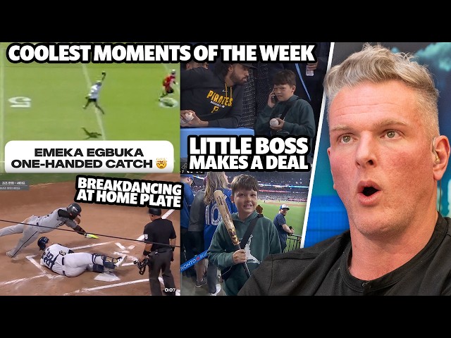 Insane One Handed Catch, Breakdancing In Baseball, & Kid Makes An Incredible Deal