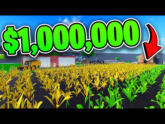 ¡Construí un magnate agrícola de $1,000,000 en Roblox!