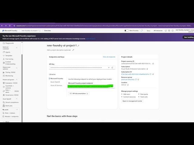 Building an Azure AI Agent using Azure AI Foundry SDK