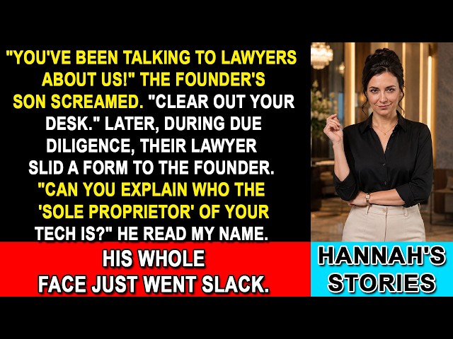 He Screamed "You're Fired!"—Then Saw My Name in the Ownership Docs