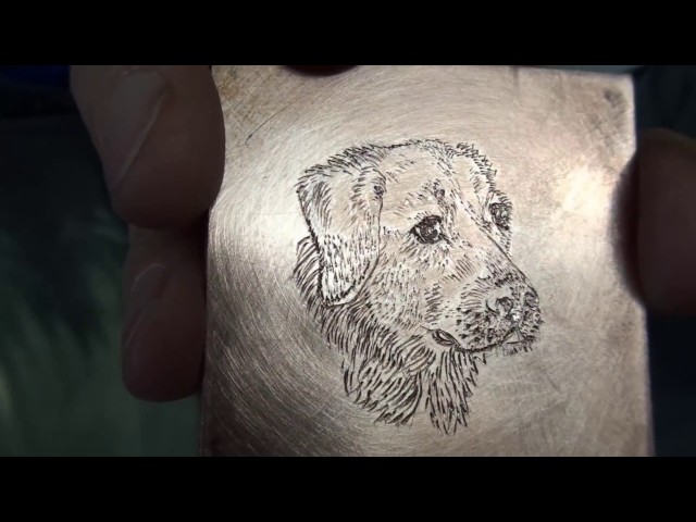 Copper plate engraving