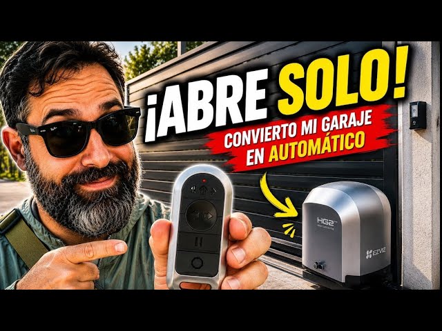 I installed an automatic garage door and it's incredible! EZVIZ HG2 400
