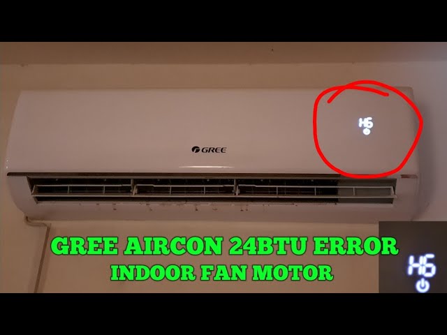 How To Fix Error H6 Gree Duct List Wall Mounted! HOW SOVE ERROR H6 GREE AIRCON 0505265874