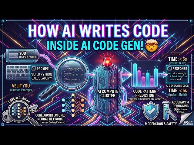 How AI Code Generation Works Explained Simply | How Claude Code & Other AI Coding Assistants Work