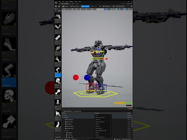 Unreal Engine 5.4 Modular Control Rig