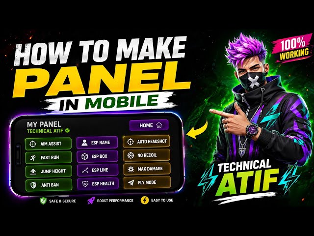 How to Make a Panel in Mobile 📱 | Complete HTML CSS JS Tutorial | Technical Atif | Part1