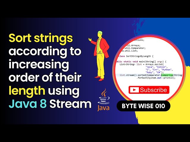 Java String Sorting: Order by Length! (Java 8 Streams Explained)