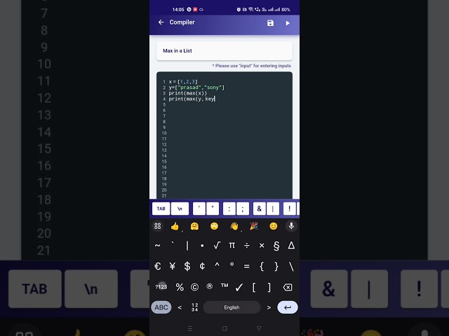 Get max value of string based on its length in Python - #pythonshorts - #2023