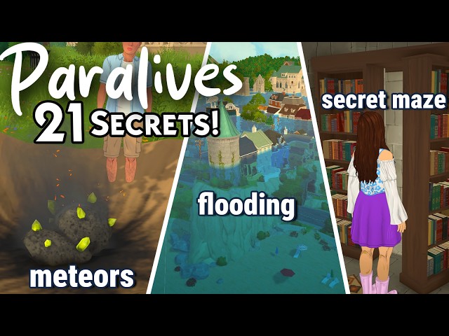 Paralives: 21 SECRET FEATURES You May Not Know! (Early Access)